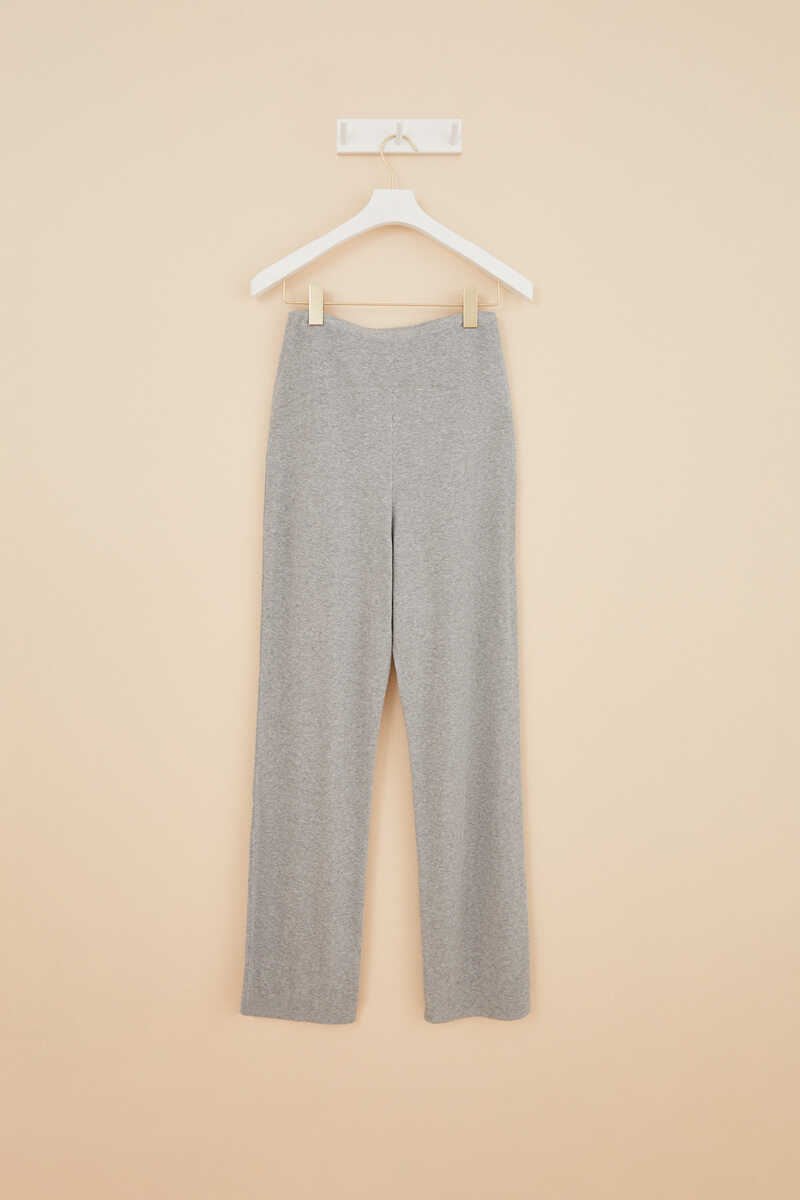 Womensecret Pyjama long « maternity » côtelé gris gris