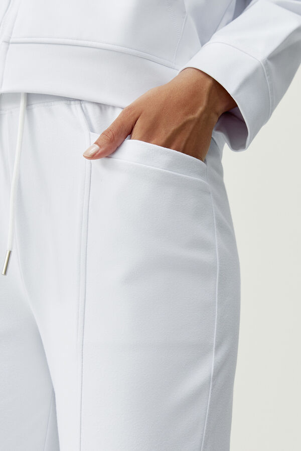 Womensecret White Abbie trousers Bijela