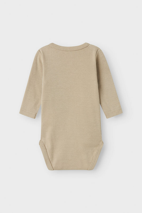 Name it Set aus zwei neutralen Baby-Bodys Grau