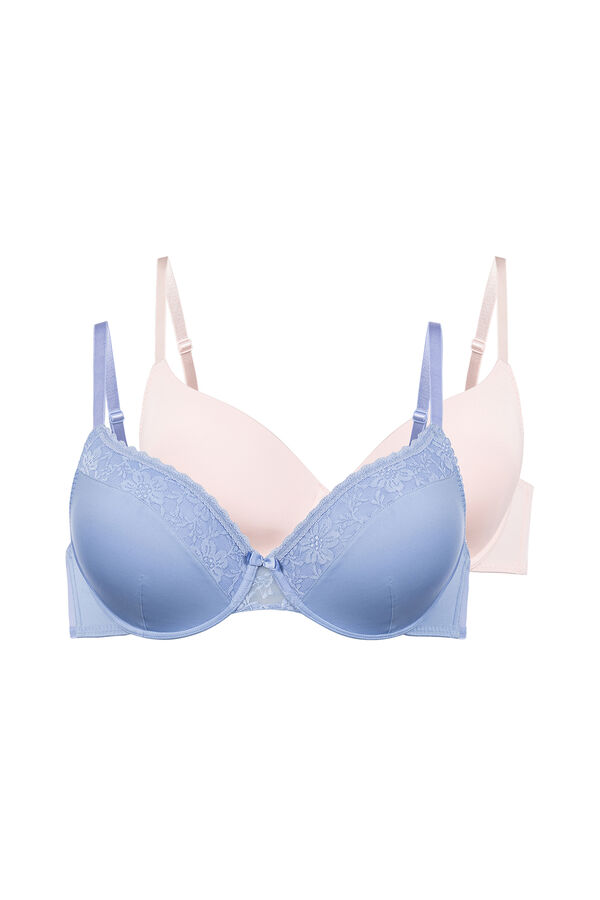 Dorina Sonia f&eacute;lkosaras melltart&oacute; 2 db-os csomag k&eacute;k