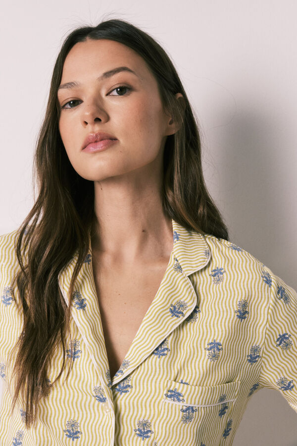 Women'secret Printed cotton classic pyjamas printed