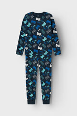 Womensecret Boys' pyjamas with video game motif Plava