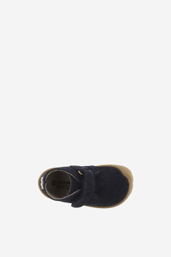 Victoria Unisex barefoot ankle boot blue