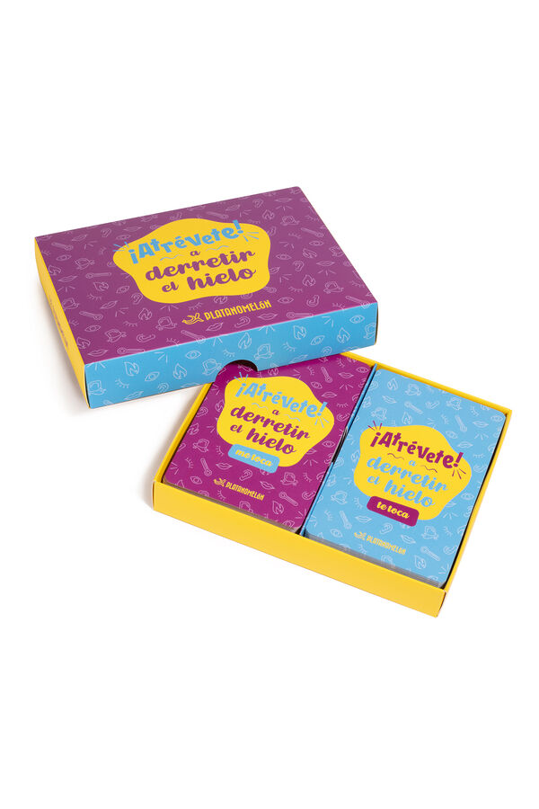 Platanomel&oacute;n Juego de cartas &iexcl;Atr&eacute;vete! - A derretir el hielo estampado
