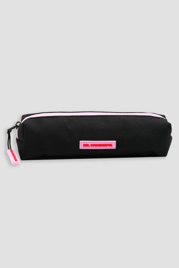 Womensecret Pink pencil case - Time to believe in you estampado