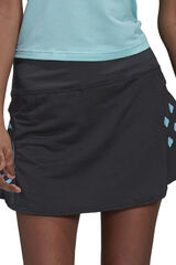 Womensecret Adidas Wms Tennis Match Skirt Carbon/Aqua grey