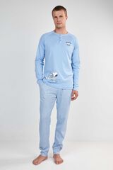 Gisela Men's long pyjamas blue