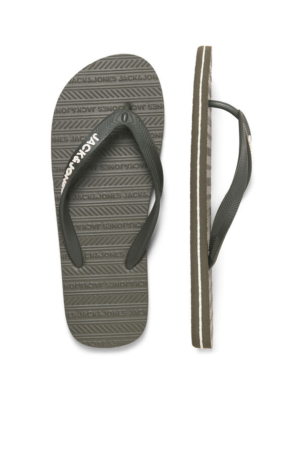 Jack & Jones Rubber flip-flop sandals green