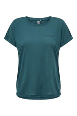 Womensecret Kurzarm-T-Shirt  Blau