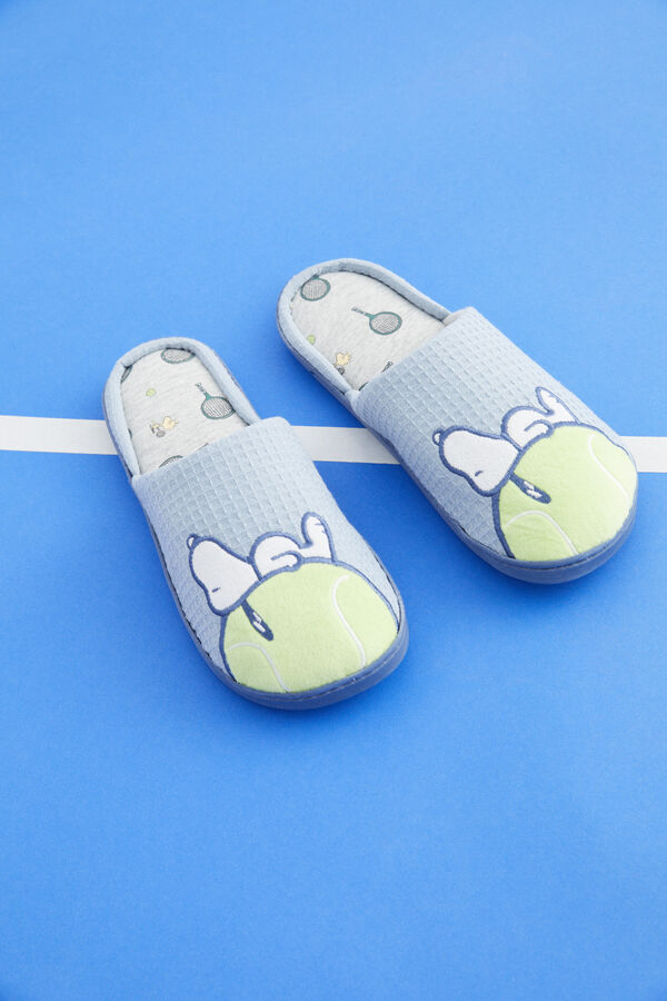 Womensecret Blue Snoopy slippers blue