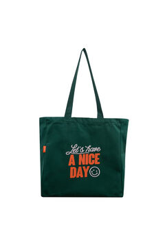 Womensecret Bolsa tote - Let's have a nice day printed