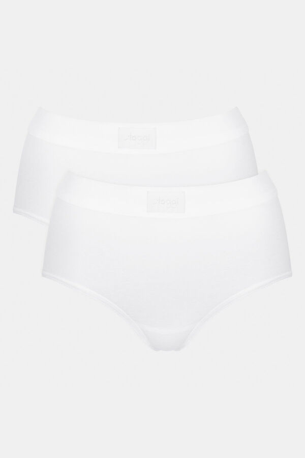 Sloggi Pack of 2 maxi panties white