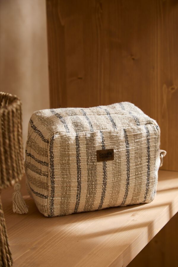 Calma House Dark grey Bacoli vanity case 20x15x10 grey