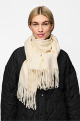 Pieces Bufanda b&aacute;sica  blanco