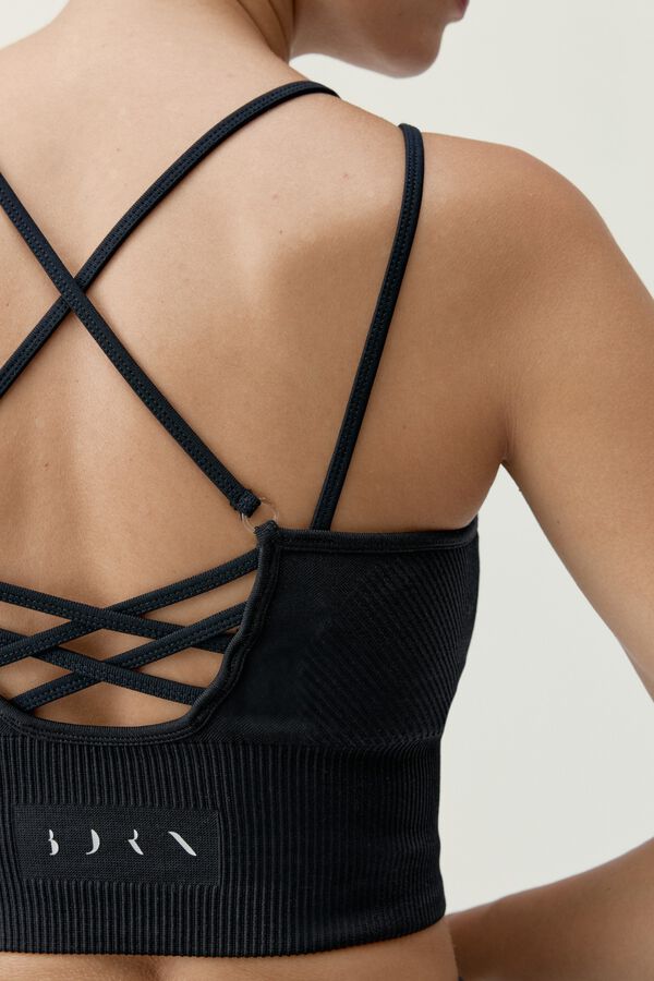 Born Living Yoga Black India top black
