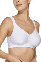 Selene Sujetador capacidad sin aros sin foam blanco