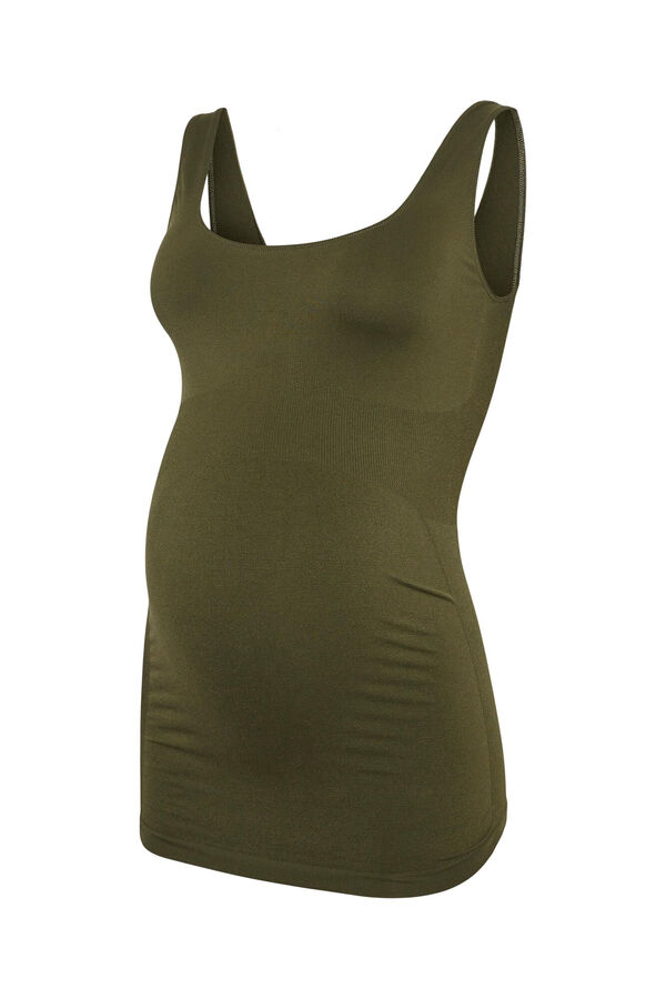 Mamalicious Pack 2 tank tops deportivos maternity verde