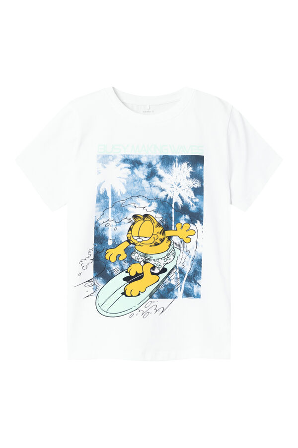 Womensecret Garfield T-shirt for boys  blanc