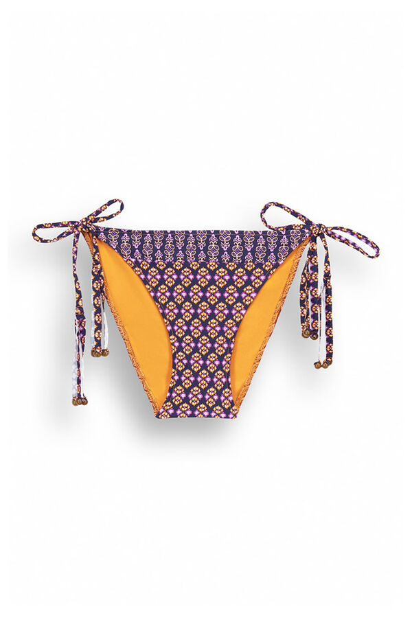 Womensecret Culotte bikini franges patchwork imprimé