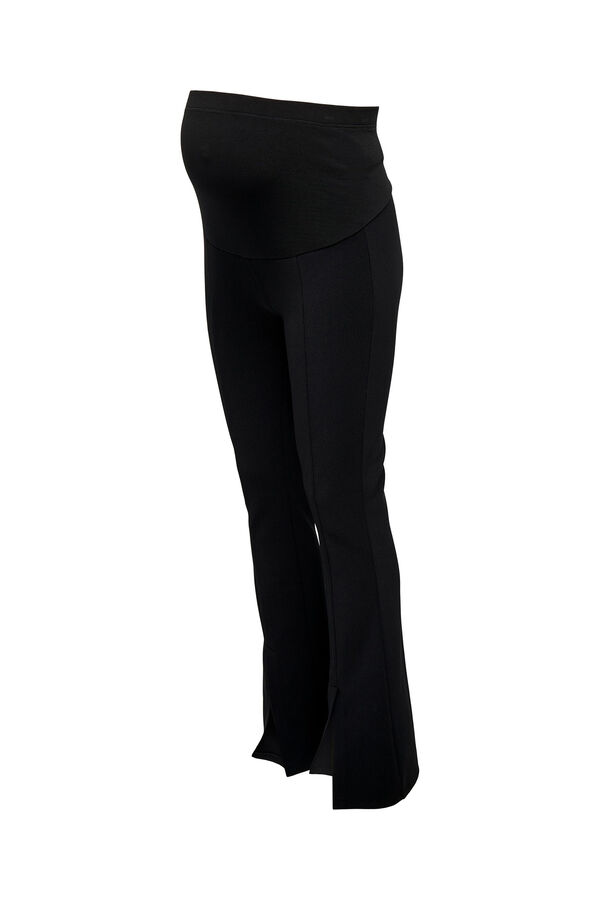 Womensecret Maternity leggings with slit hems fekete