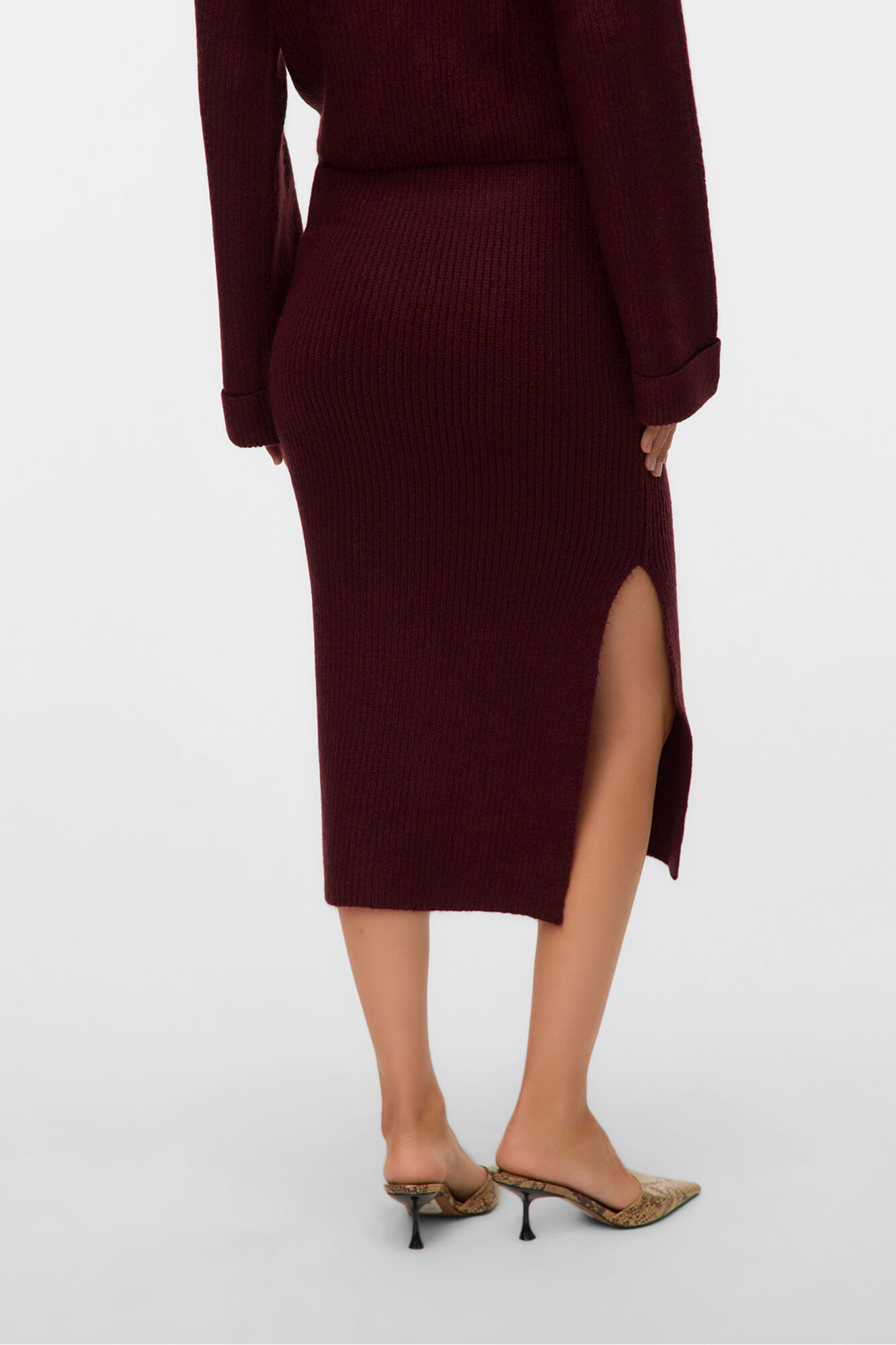 Mamalicious Falda midi de punto maternity