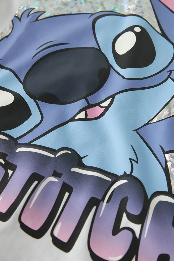 Name it Camiseta Lilo y Stitch de ni&ntilde;a blanco