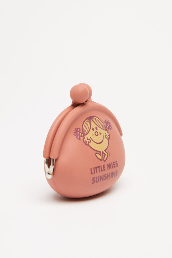 Womensecret Mr Men & Little Miss pink silicone purse printed