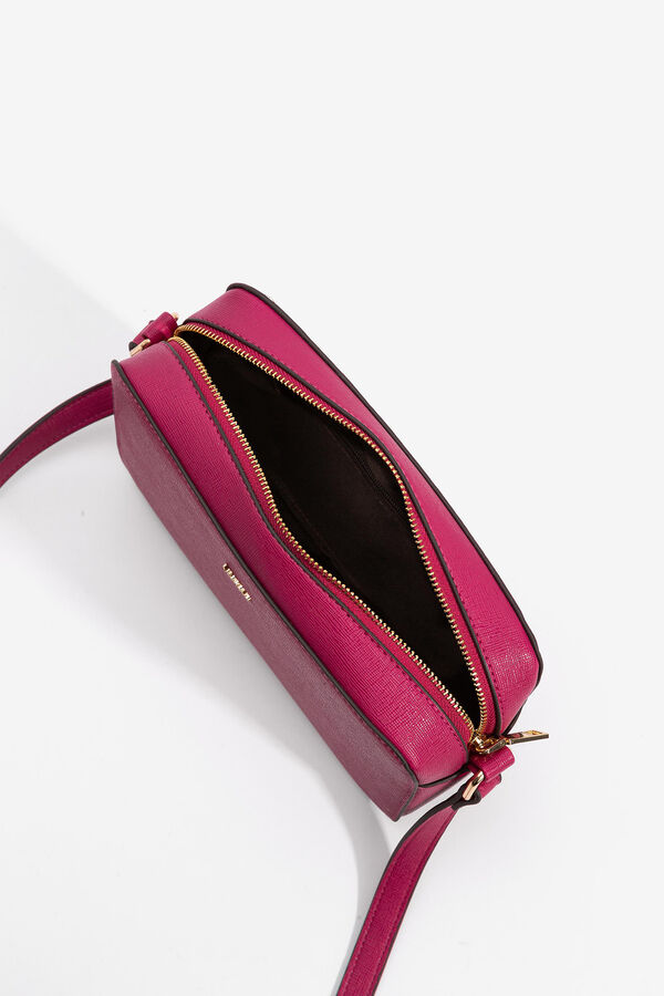 Vilanova Mala de tiracolo estampada rosa