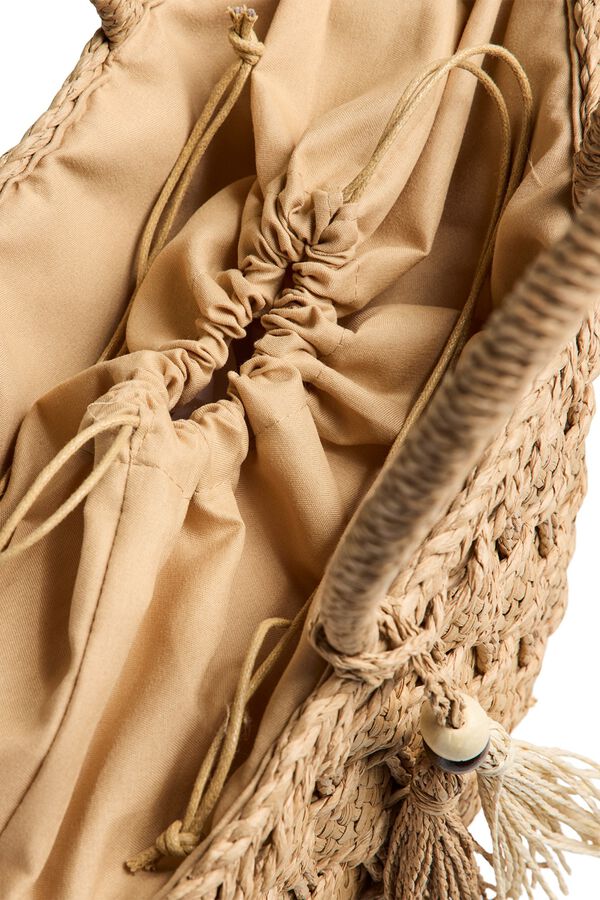 Pieces Bolso Paperstraw nude