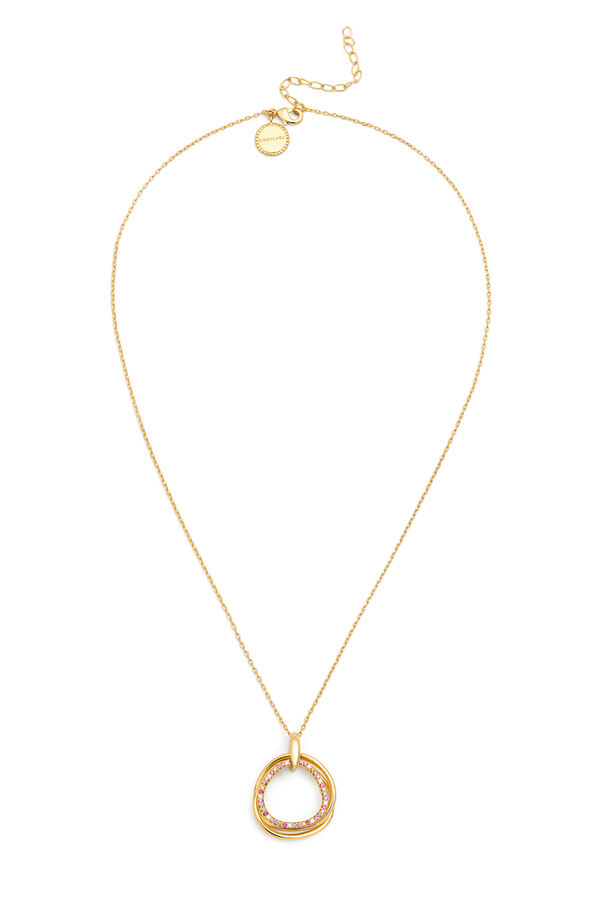 Singularu Oria Colors Gold Plated Necklace printed