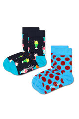 Womensecret 2 pairs of children's socks rávasalt mintás