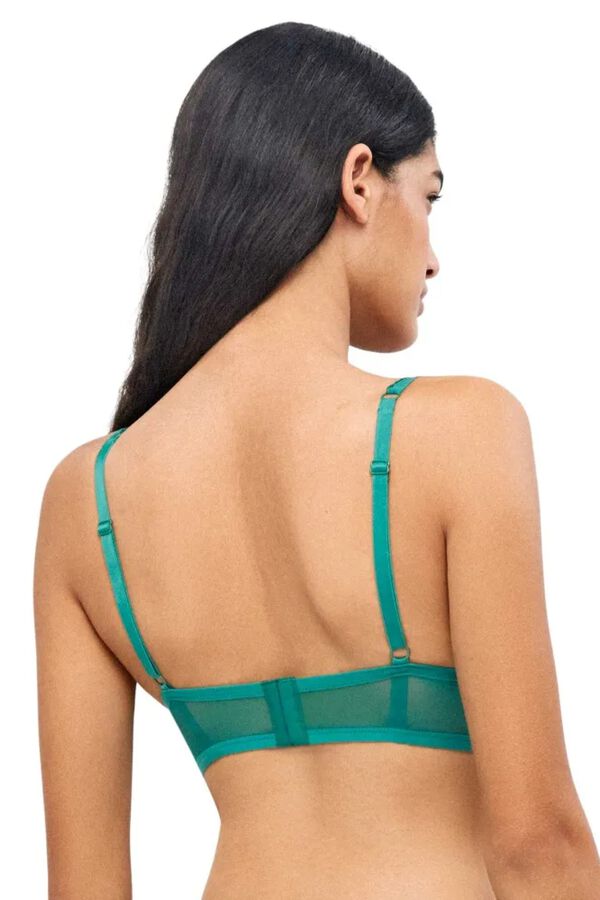 Gisela Sujetador capacidad bralette verde