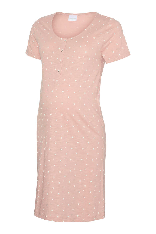Mamalicious maternity and breastfeeding nightgown Roze