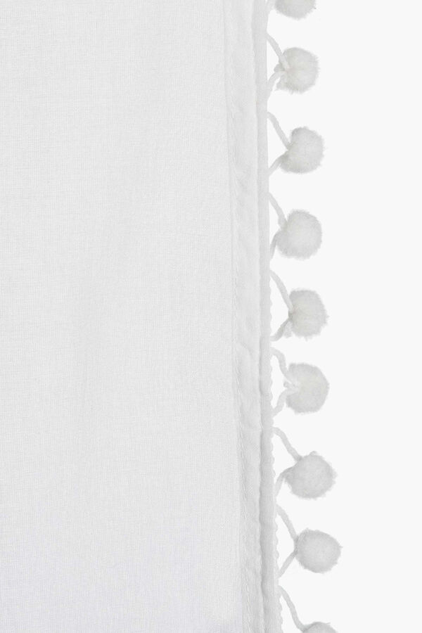 Womensecret Duero white 140 x 280 curtain blanc