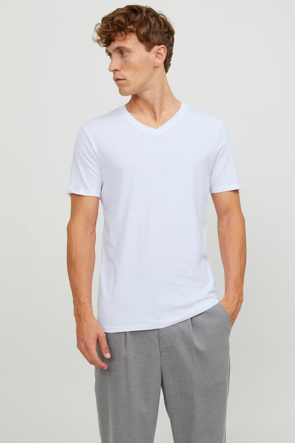 Jack & Jones Pack 2 camisetas regular fit blanco