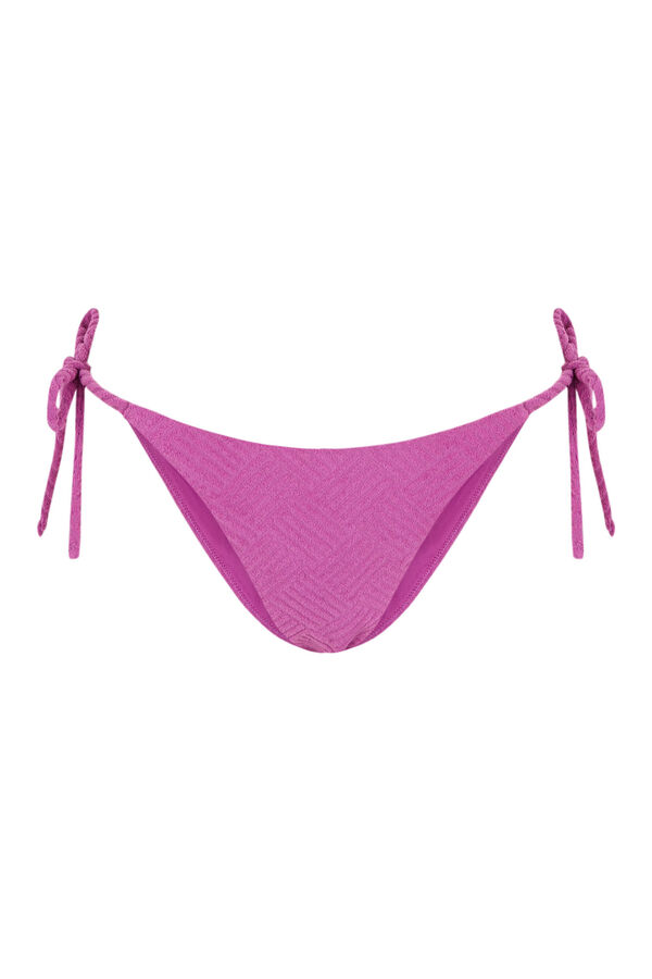 Womensecret UltraFuchsia side-tie bikini bottoms pink