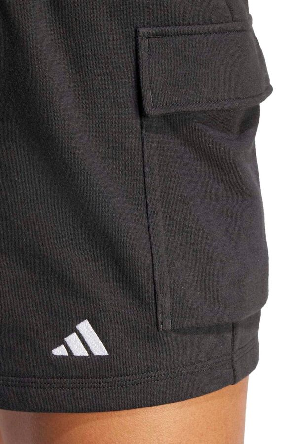 Adidas Pantal&oacute;n corto Cargo logo negro