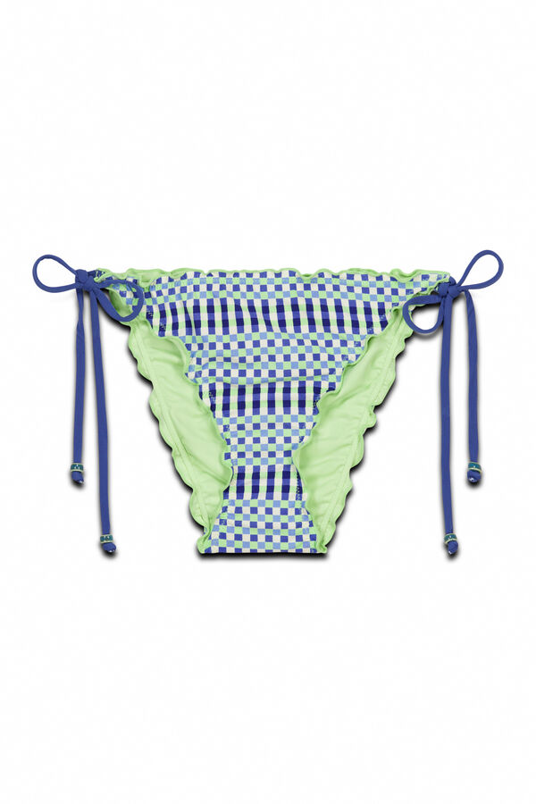Women'secret Braga bikini cl&aacute;sica tira estampado geom&eacute;trico estampado