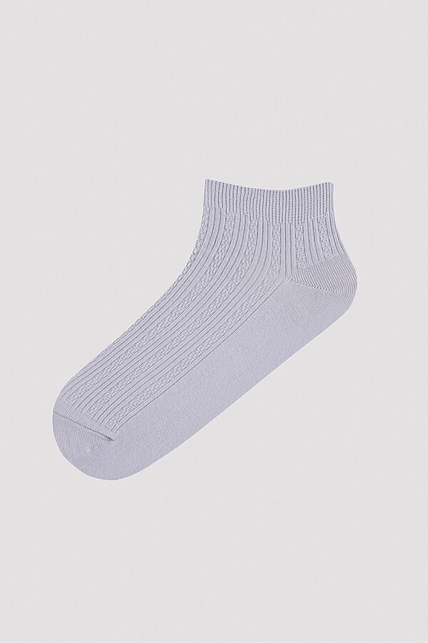 Penti Pack de calcetines 3 en 1 Lilac en jacquard rosa