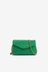 Womensecret Tweed crossbody bag zöld