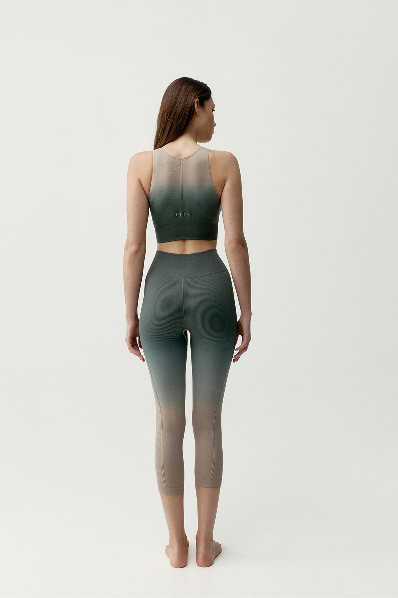 Born Living Yoga Gr&uuml;n-beige Sport-Leggings DIONE