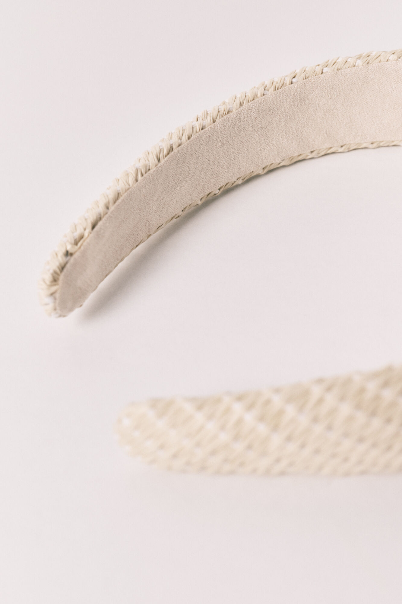 Women'secret Natural raffia twist front headband