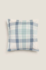 Womensecret Square cotton flannel cushion cover 55 x 55 cm. beige