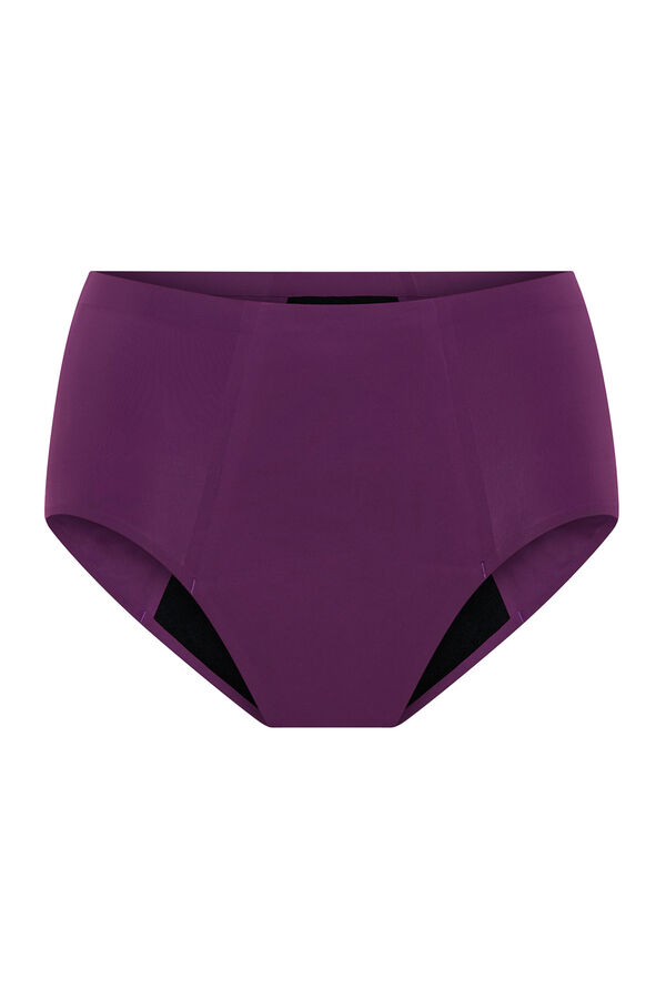Modibodi High-waisted seamless menstrual panties Ljubičasta
