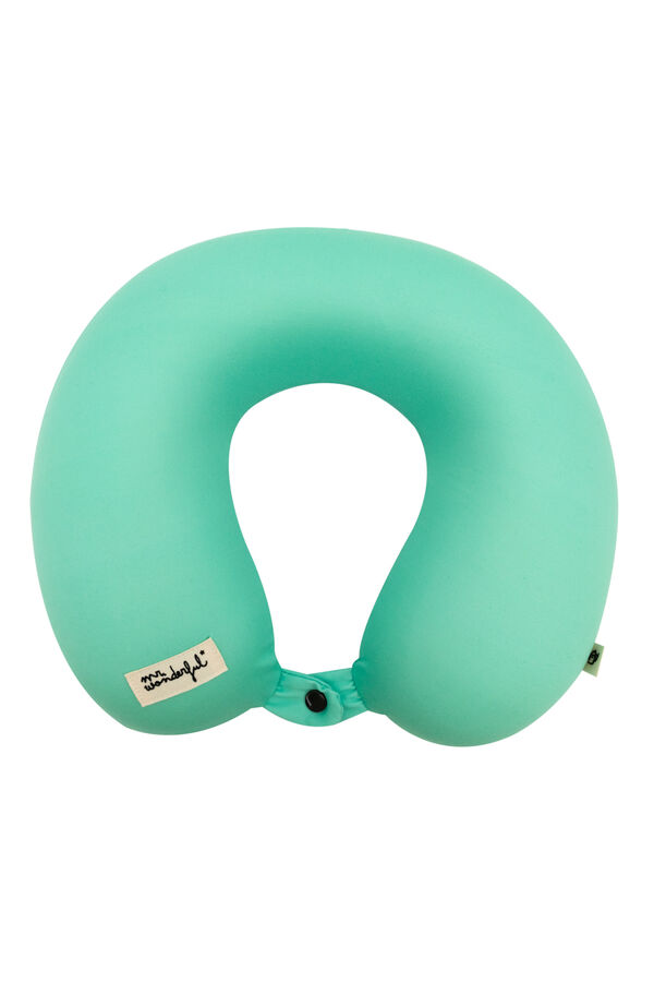 Mr. Wonderful Almofada de viagem estampado