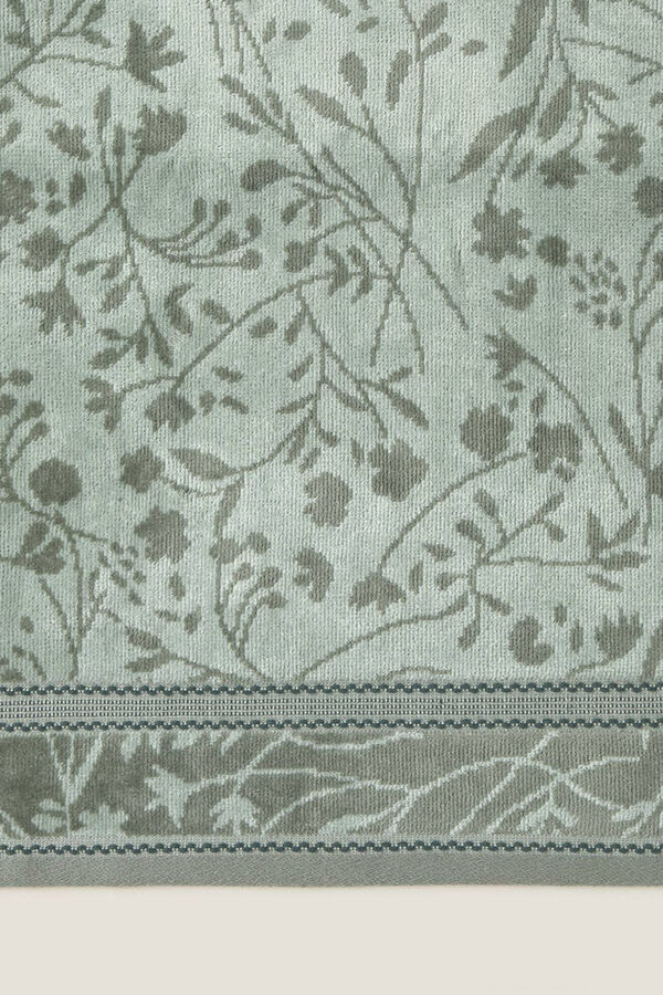 Textura Handtuch mit Jacquard und Jacquardmuster Naturwei&szlig;