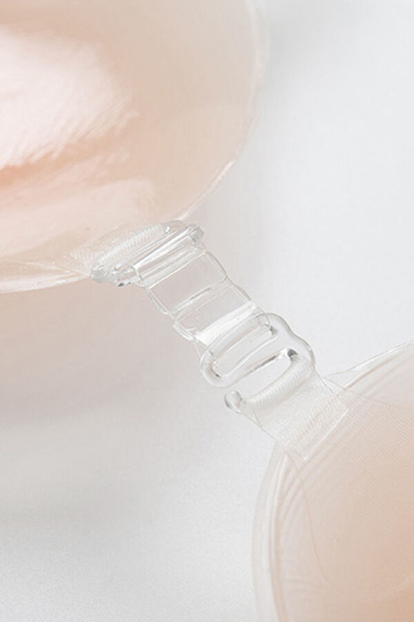 Ivette Bridal Spi adhesive nipple cover bra brown