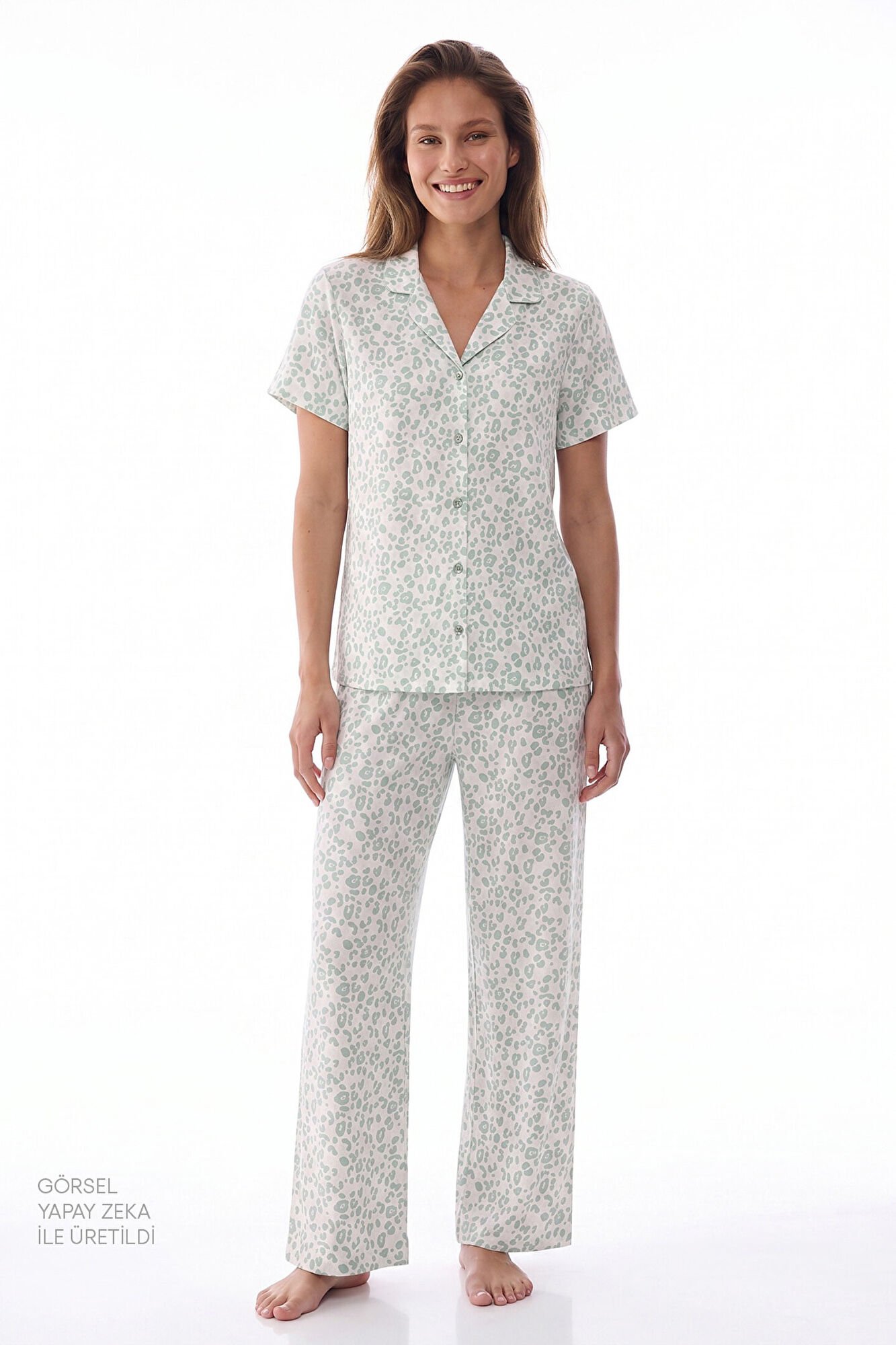 Penti Conjunto de Pijama Estampado Leopardo