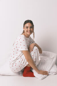 Women'secret Mickey Cherry print spavaćica