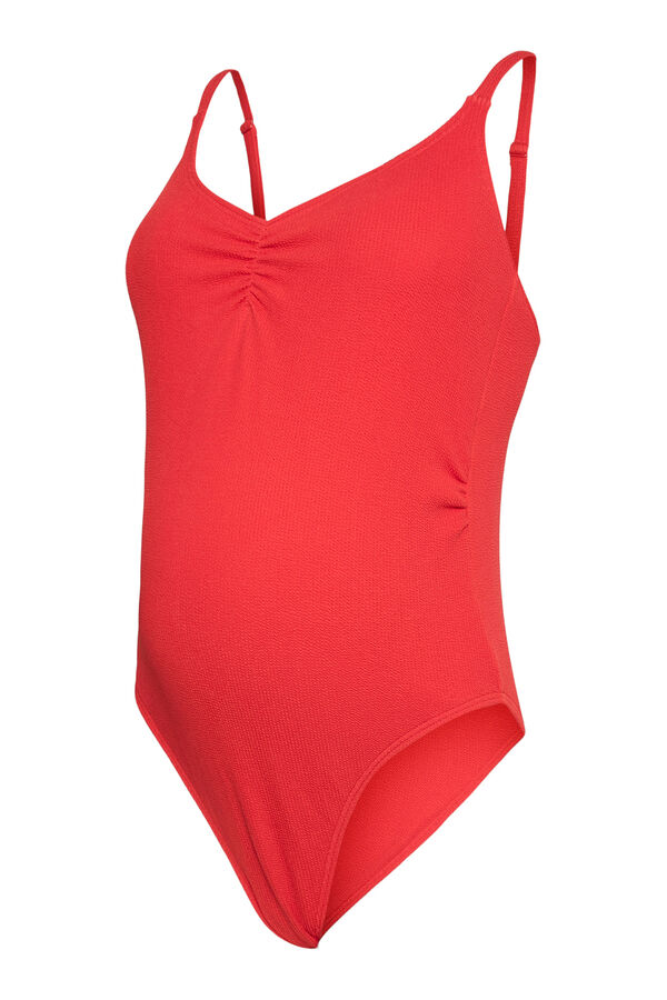 Mamalicious Maternity swimsuit red